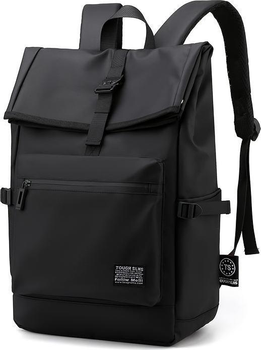 Image du produit Only-Bags.Store Sac à dos décontracté en nylon, grande capacité, sac à dos imperméable à poches multiples