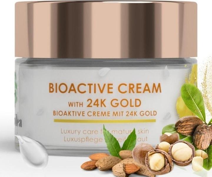Actual product image Green Idea Face Cream with 24k Gold for Mature Skin