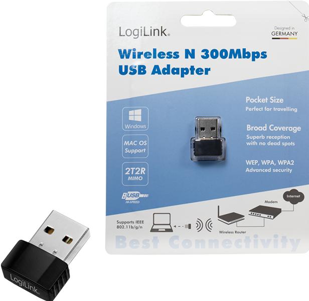 Actual product image LogiLink WLAN Micro (USB 2.0)