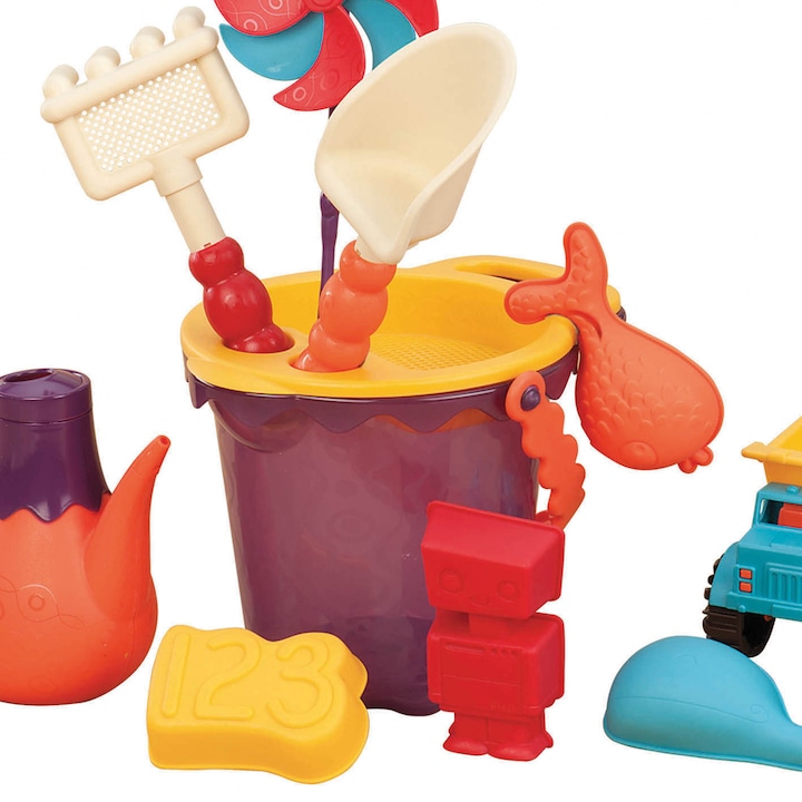 Actual product image B.toys B. Ready Beach Bag Tomato Sand Toy