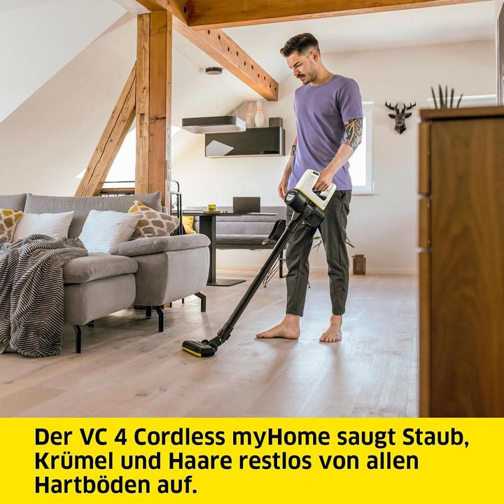 Actual product image Kärcher VC4 battery myHome 1.198-630.0