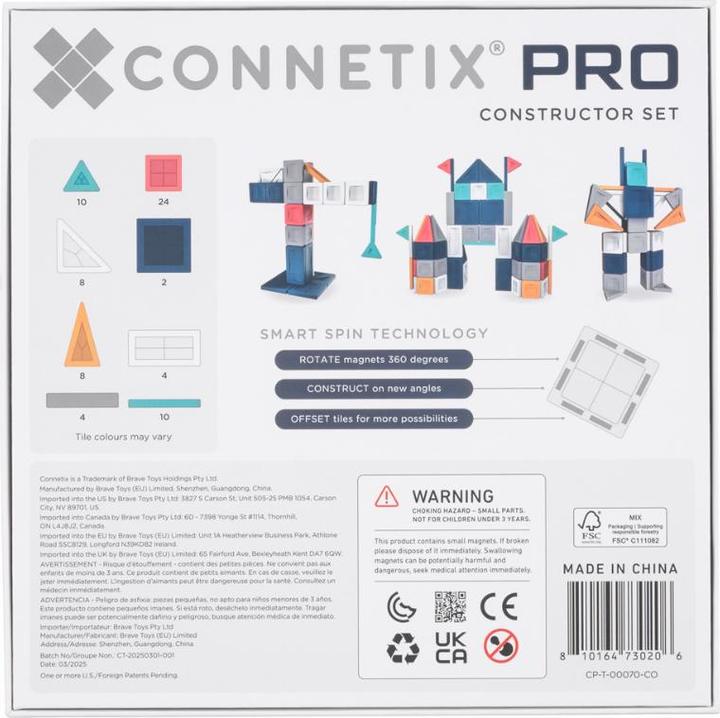 Actual product image Connetix PRO Constructor Set