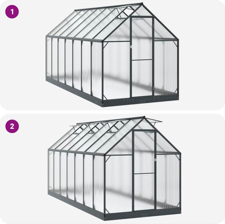 Image du produit vidaXL Garten Gewächshaus