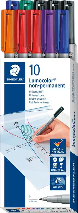 Produktbild LC-Power Lumocolor NonPermanent-Marker (10x)