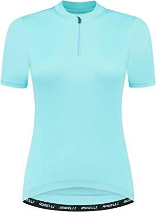 Image du produit Rogelli Maillot Core Femme - Maillot vélo manches courtes - Bleu clair (XS)