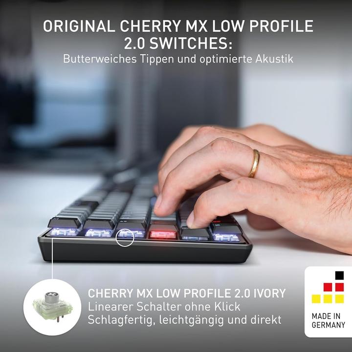 Produktbild CHERRY KW 550 MX LP (Deutschland, Kabelgebunden, Kabellos)