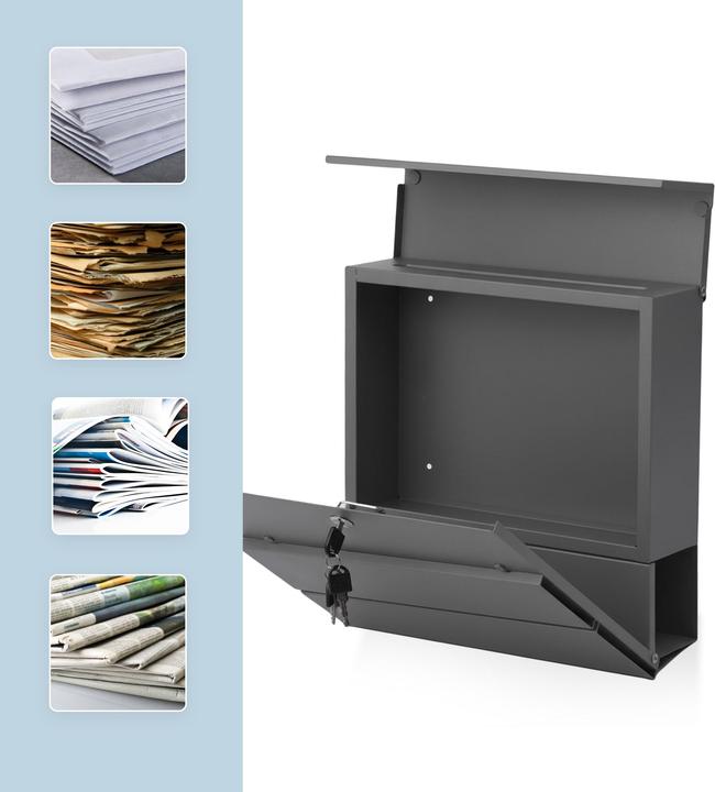 Actual product image Relaxdays letterbox