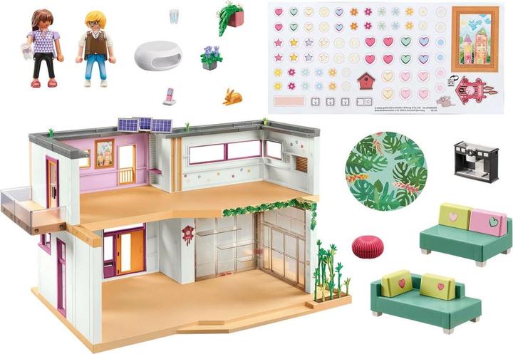 Produktbild Playmobil Wohnhaus mit Wintergarten (71607, Playmobil My Life)