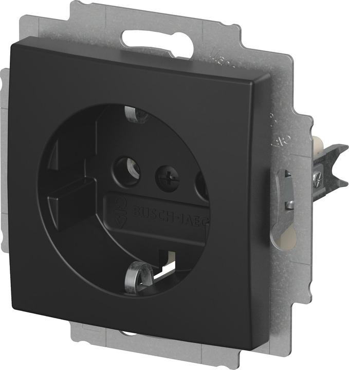 Busch-Jaeger SCHUKO Steckdosen-Einsatz 20 EUC-915 m.Steckanschluss Busch-balance SI