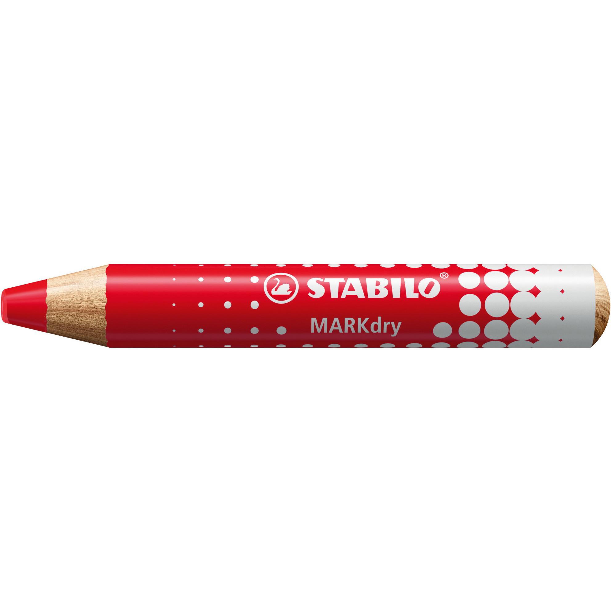 STABILO, Marker, MARKDRY - Whiteboardmarker (Rot, 5 mm, 1 x)