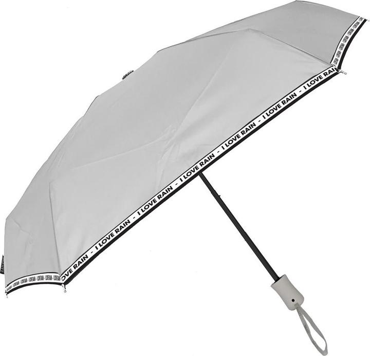Smati Ombrello tascabile a prova di pioggia - stabile - compatto - antivento (I LOVE RAIN)