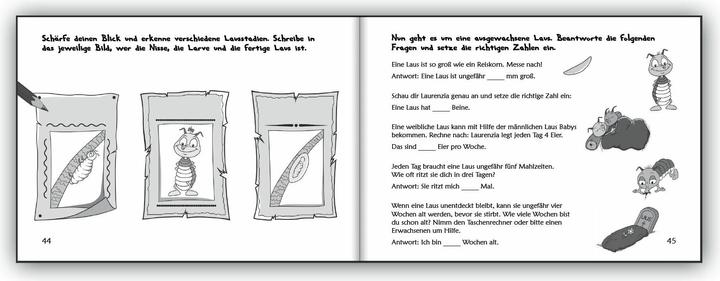 Immagine prodotto Familie Laus zieht aus! Das fröhlich illustrierte Vorlese- und Mitmachbuch zum Thema Kopfläuse (Tedesco, Heike Georgi, Roswitha Schweizer, Sigrun Eder, 2022)