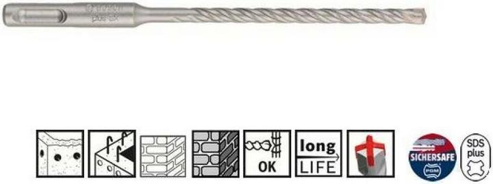 Produktbild Bosch Zubehör PRO SDS plus-5X Hammerbohrer, 8 x 100 x 160 mm (8 Millimeter)