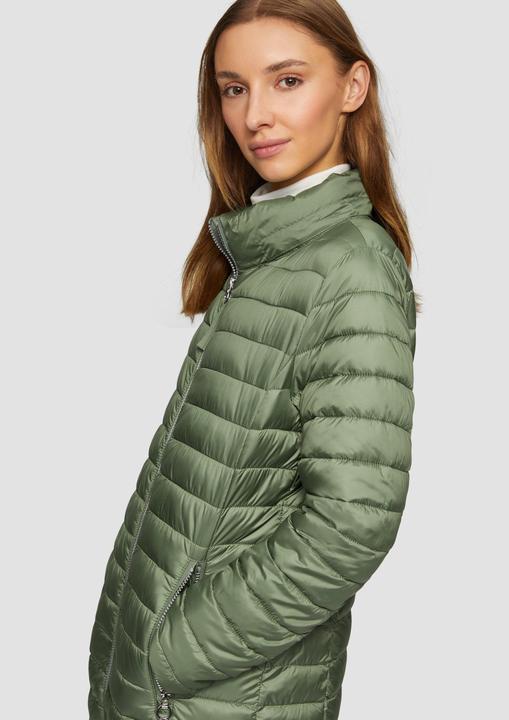 Immagine prodotto S.Oliver Outdoor-Mantel Lange Steppjacke mit abnehmbarer Kapuze