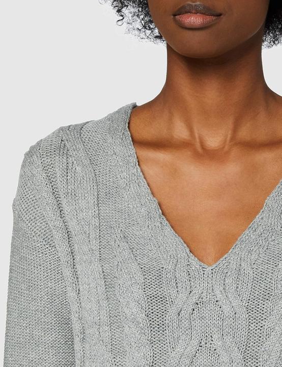 Produktbild 7 For All Mankind Dames V-hals Cable Knit Shirt (M)