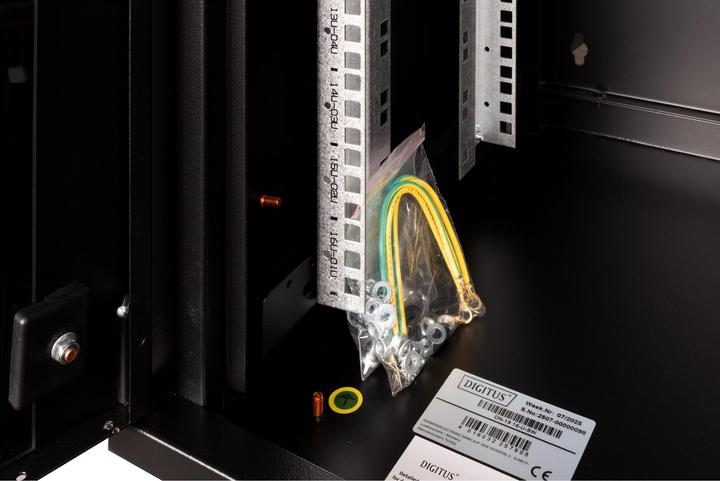 Produktbild Digitus 48,3cm 19Zoll Wandgehäuse 16HE SoHoline RAL9002 schwarz ohne Fachboden (10.86 HE, 19 Zoll Rack)