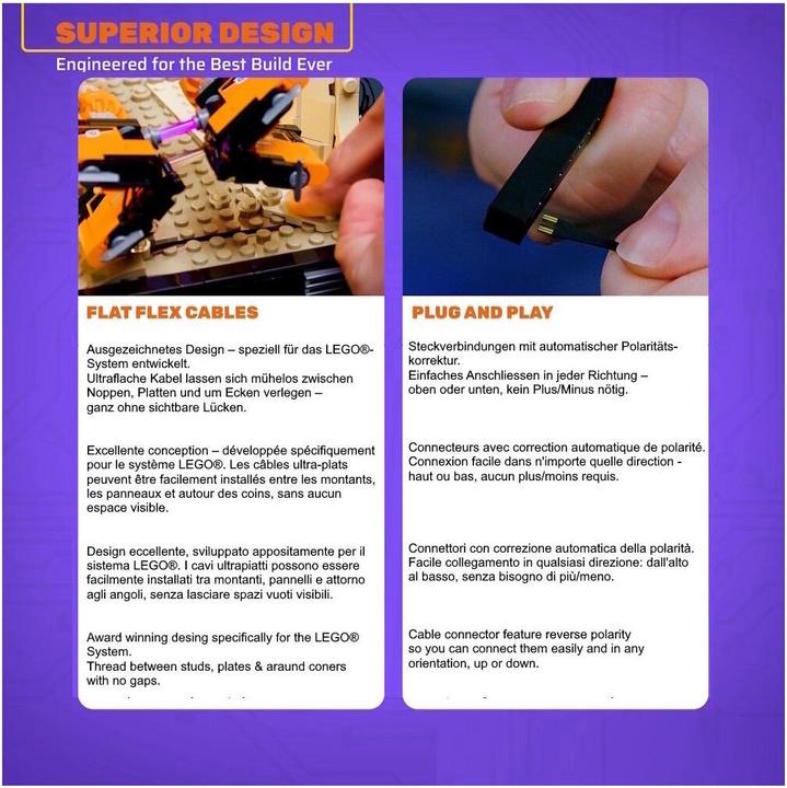 Produktbild Light my bricks LMB 2.0 LED Licht Set für LEGO® 21063 Schloss Neuschwanstein