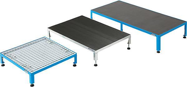 Produktbild eurokraft pro Arbeitsplattform, Höhenverstellbereich 165 - 230 mm (Arbeitsplattform, 121 cm)
