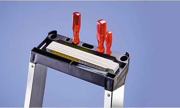 Image du produit Munk Escabeau avec marches, d'un côté (Échelle deux plans, 315 cm)