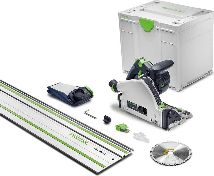 Festool TSC 55 KSEB Basic FS Akku-Tauchsäge mit Führungsschiene