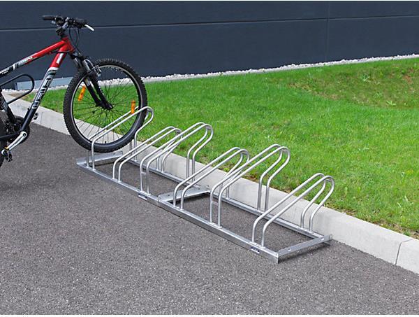 Produktbild Eurokraft Fahrradständer, Bügel aus 18 mm Stahlrohr