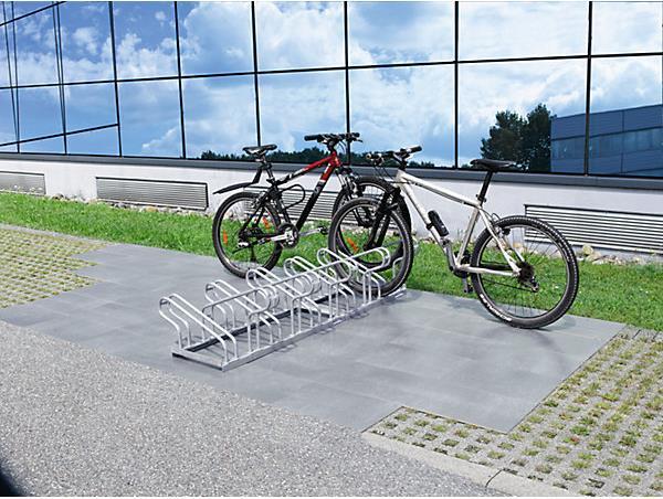 Actual product image eurokraft pro Bicycle stand, 18 mm tubular steel bracket