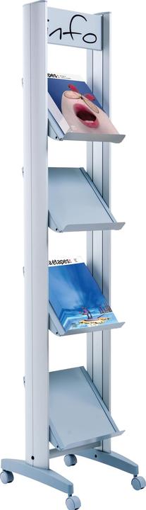 Immagine prodotto kaiserkraft Supporto mobile per brochure in metallo (A4)