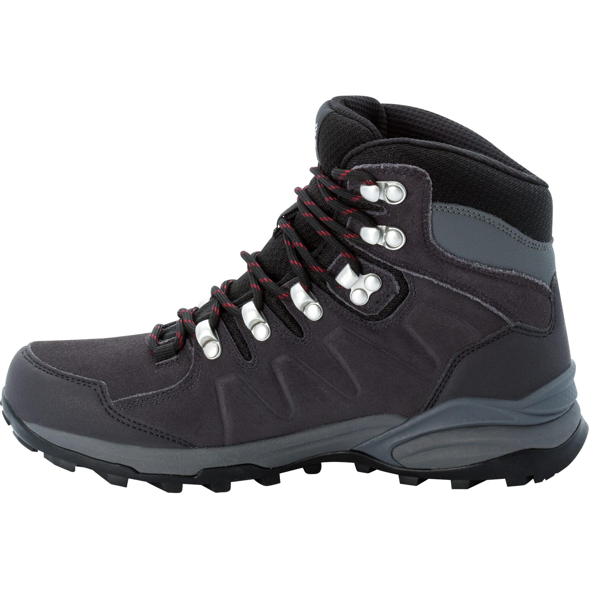 Thumbnail - Jack Wolfskin, Damen, Wanderschuhe, Refugio Texapore Mid W (37), Grau