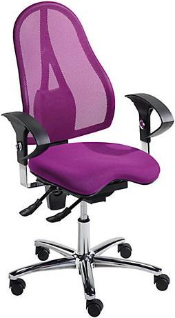 Produktbild Topstar Operator-Drehstuhl, Permanentkontaktmechanik und Orthositz® (43 - 54 cm)