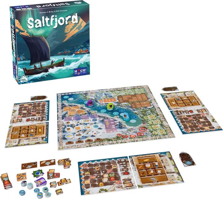 Produktbild Saltfjord (d) (Deutsch, 1 - 4 Spieler)