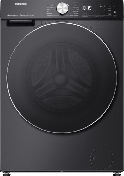 Produktbild Hisense Waschvollautomat - WF5S1045BB RAL9005 (10.50 kg, Links)