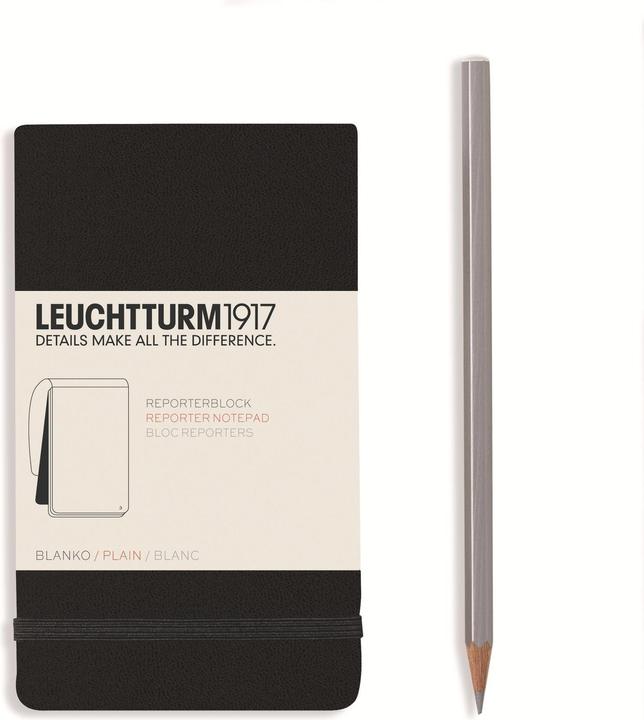 Image du produit Leuchtturm1917 Reporter (A6, Blanc, Couverture rigide)