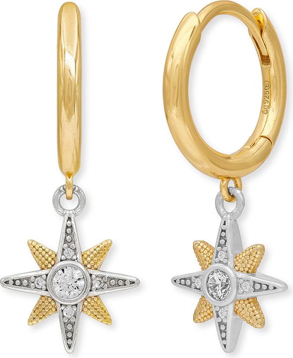 Produktbild Engelsrufer Creolen New Star (925er Silber, Farbstein)