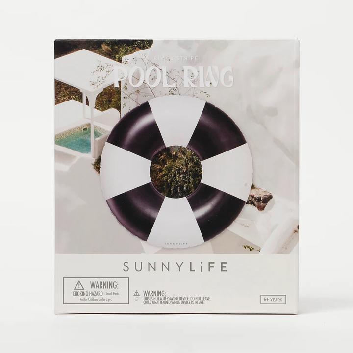 Immagine prodotto Sunnylife Pool Ring Black Stripe