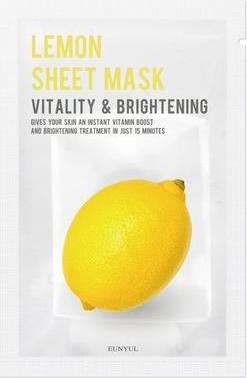 Produktbild Eunyul Sheet Mask Lemon Brightening Face M (22 ml)