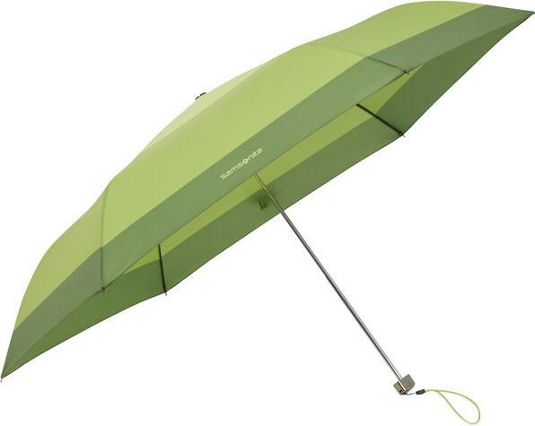Samsonite RAIN PRO (1999) 3 SECT. ULTRA MINI FLAT GP, GREEN Regenschirm