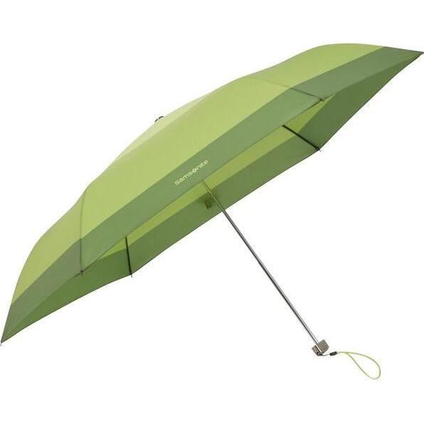 Samsonite, Ombrello, RAIN PRO (1999) 3 SECT. ULTRA MINI FLAT GP, GREEN Regenschirm, Multicolore, Verde