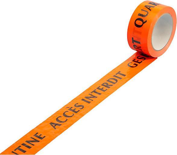 Actual product image eurokraft basic Warning tape (50 mm)