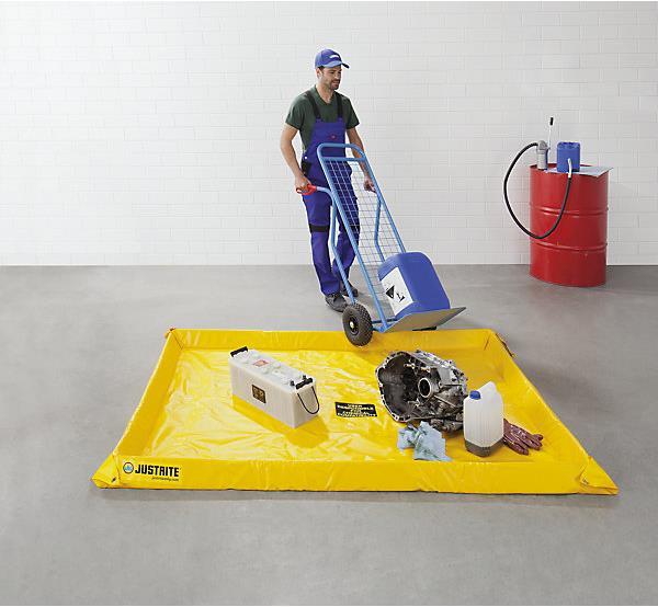 Actual product image Justrite Universal drip tray, flexible
