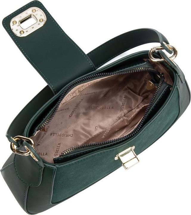 Image du produit Chrisbella Damen Schultertasche - Modell Aurelia Lux - 100% Polyurethan - 29.0 X 8.0 X 17.0 Cm