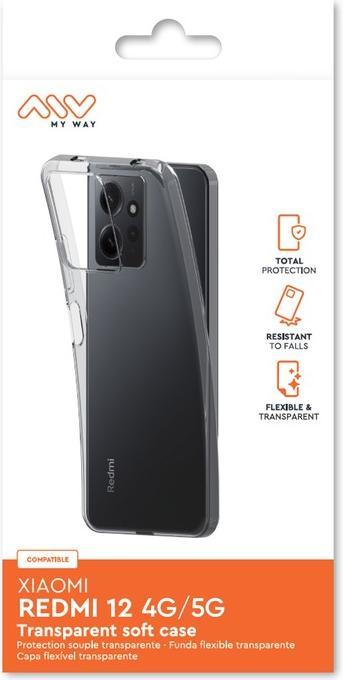 Actual product image My Way Silicone cover, thin and light Series (Xiaomi Redmi 12)