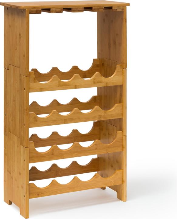 Image du produit Relaxdays Bambou (50 x 24 x 84 cm, 16 Fl.)