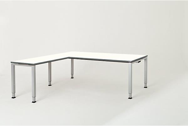 Actual product image Mauser Desk, linked, base form square/rectangular tube