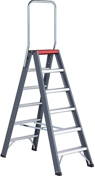 Actual product image kaiserkraft Aluminum step ladder (Stepladder, 121 cm)