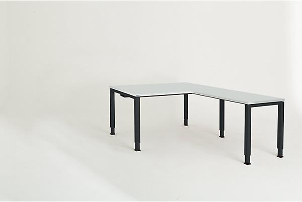 Actual product image Mauser Desk, linked, base form square/rectangular tube