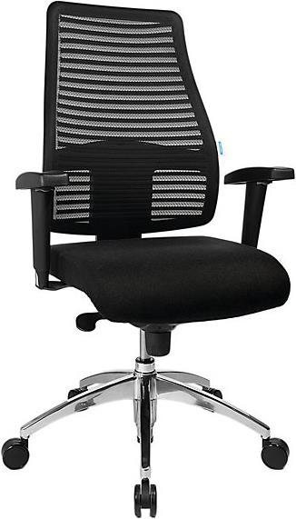Actual product image eurokraft pro Operator swivel chair, with mesh backrest (46 - 56 cm)