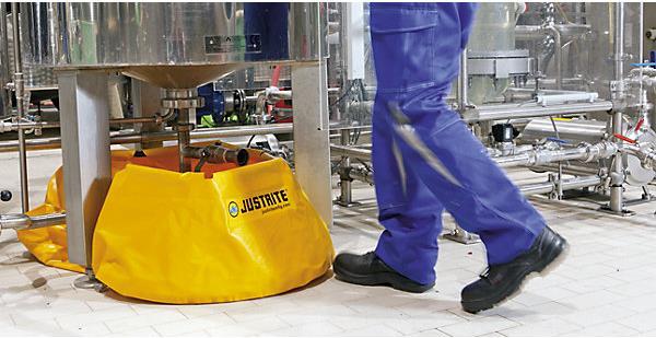 Actual product image Justrite Emergency folding tub POP-UP