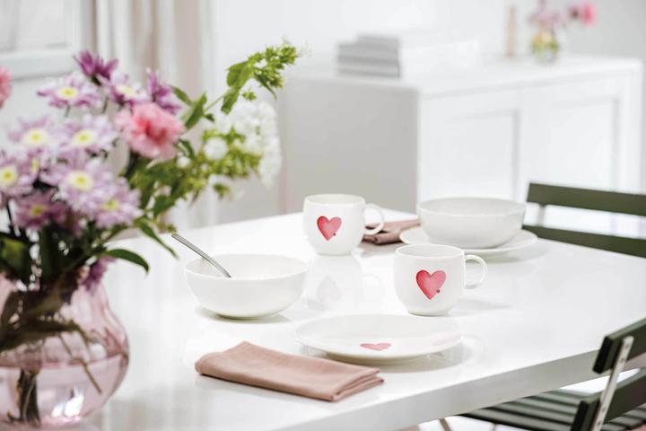 Produktbild Villeroy & Boch With Love Frühstücksset Sending Love (3 Stück)