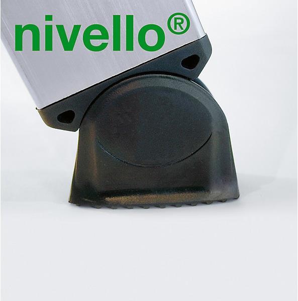 Actual product image Munk Stepladder with steps 250 kg double-sided access with clip-step R13 2x8 steps (Stepladder, 8 cm)