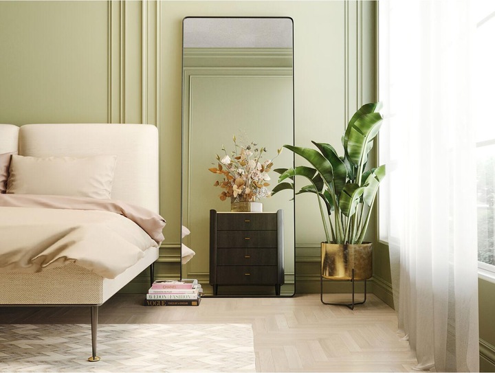 Image du produit Kare Design Miroir Ombra MO Soft noir 200x80 (200 x 80 cm)